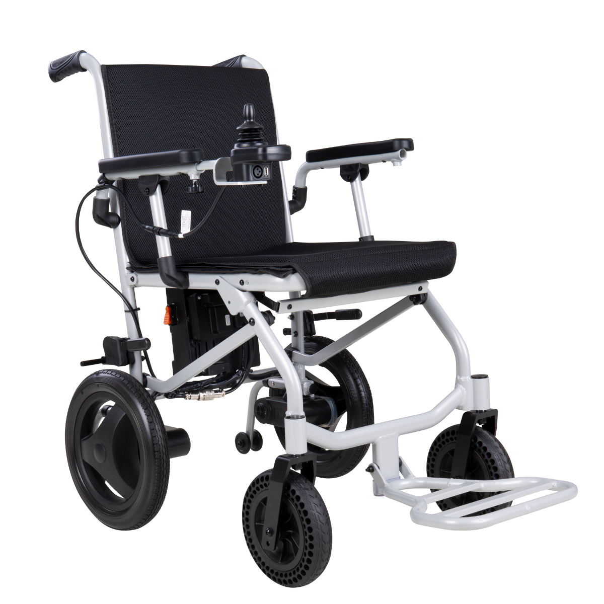 Rubicon DX04 - World's Lightest Electric Wheelchair: Ultra Lightweight, Foldable & Portable for Travel | Only 30 lbs & Airline Approved
