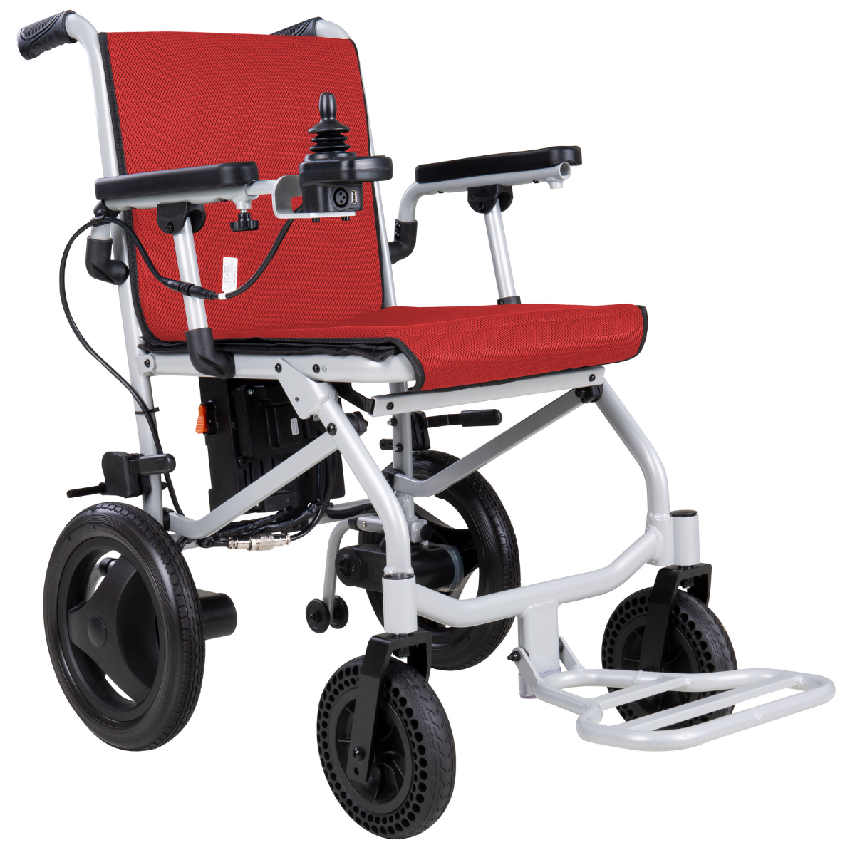 Rubicon DX04 - World's Lightest Electric Wheelchair: Ultra Lightweight, Foldable & Portable for Travel | Only 30 lbs & Airline Approved